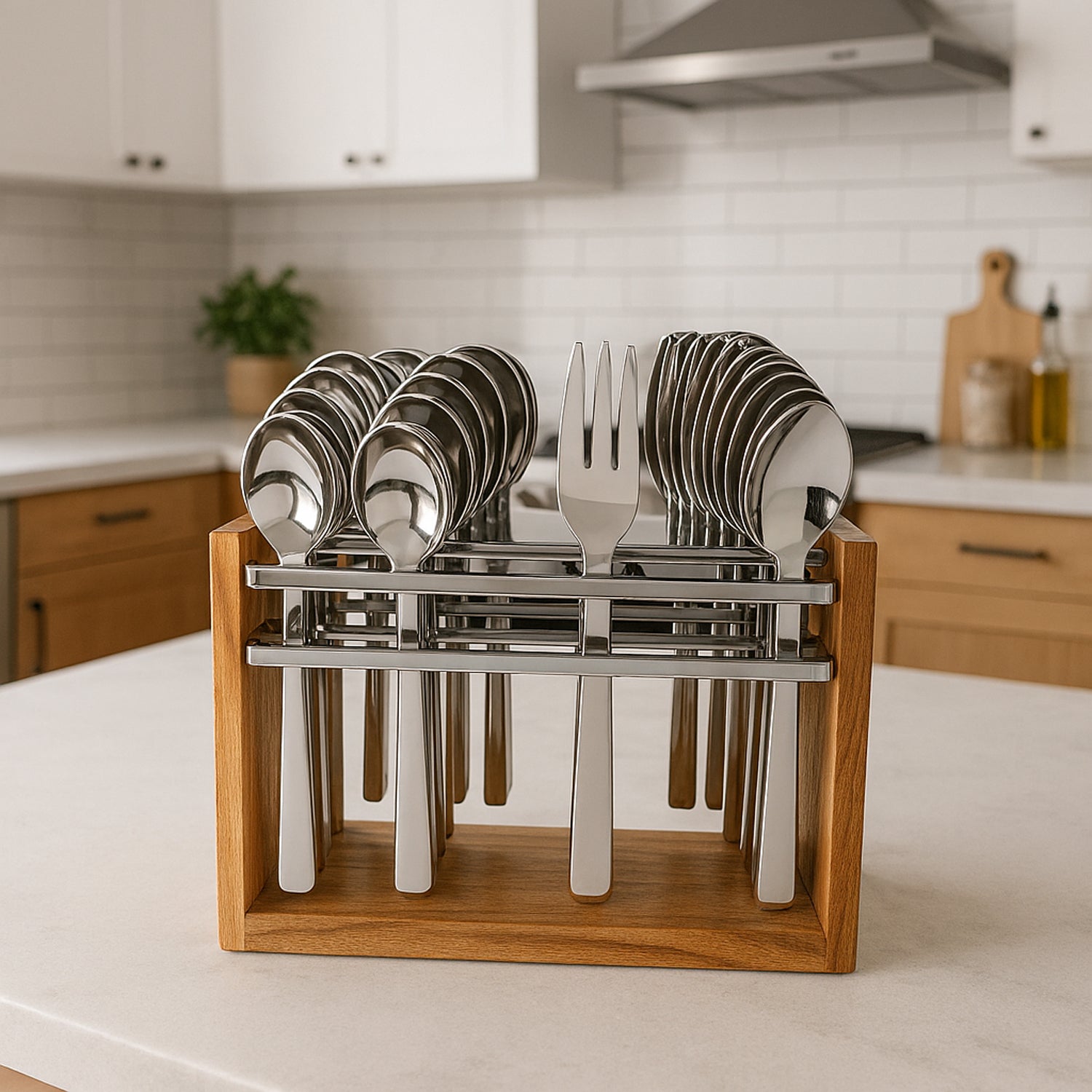 Apex Premium Stainless Steel Cutlery Set (24 Pc) Apex Premium Stainless Steel Cutlery Set (24 Pc)